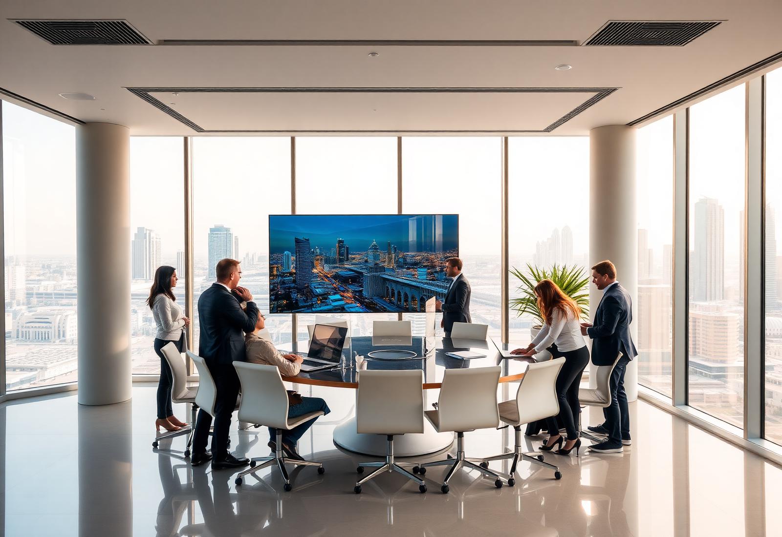 First Option consulting session in Dubai